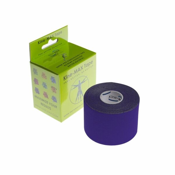 KineMAX SuperPro Rayon 5 cm x 5 m kinesiologická tejpovací páska 1 ks fialová porovnat ceny