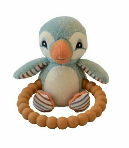 My Teddy Papuchalk se silikonovým kousátkem modrý porovnat ceny