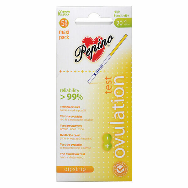 PEPINO Ovulační test Dipstrip 5 ks porovnat ceny