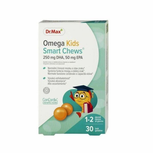 Dr. Max Omega Kids Smart Chews 30 ks porovnat ceny