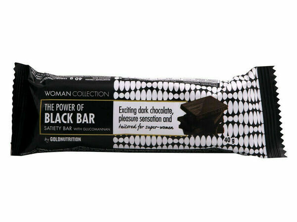 GoldNutrition Black Bar hořká čokoláda 40g porovnat ceny