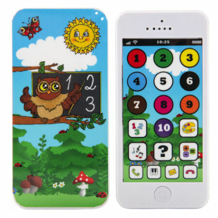 TEDDIES Naučný mobilní telefon moudré sovy s krytem 12m+ porovnat ceny