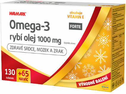 Walmark Omega 3 Forte 130+65 tobolek porovnat ceny