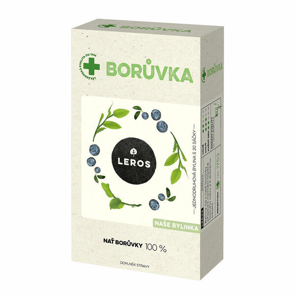 LEROS Borůvka 20x1,5g porovnat ceny