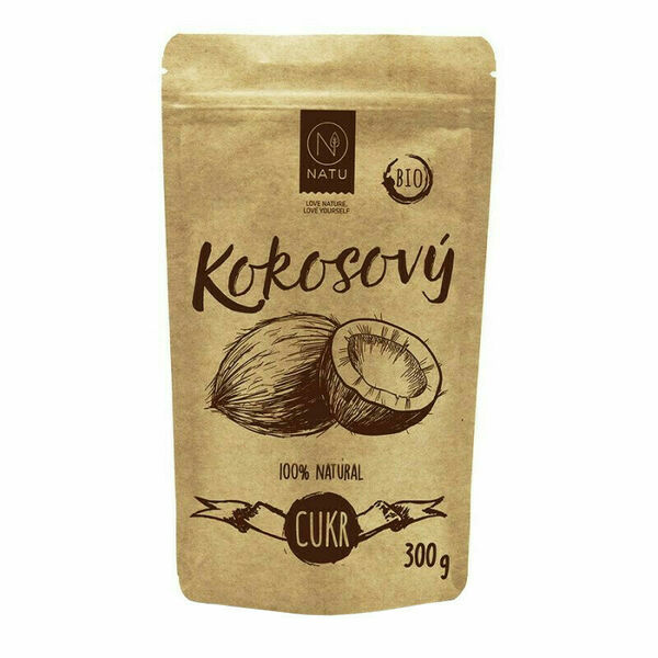 NATU Kokosový cukr BIO 300g porovnat ceny