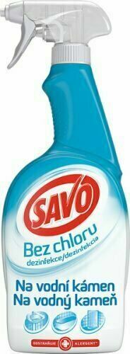 Savo Bez chloru Na vodní kámen sprej 700 ml porovnat ceny