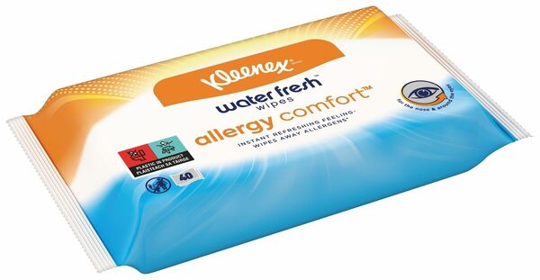 Kleenex Allergy Comfort Wipes vlhčené ubrousky 40 ks porovnat ceny