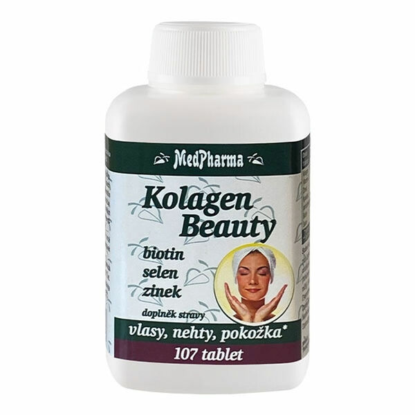 MEDPHARMA Kolagen Beauty biotin, selen, zinek 107 tablet porovnat ceny
