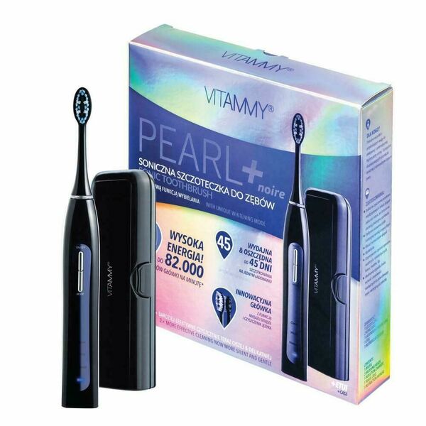 VITAMMY PEARL + Sonický zubní kartáček s funkcí čištění, bělení a masáže porovnat ceny