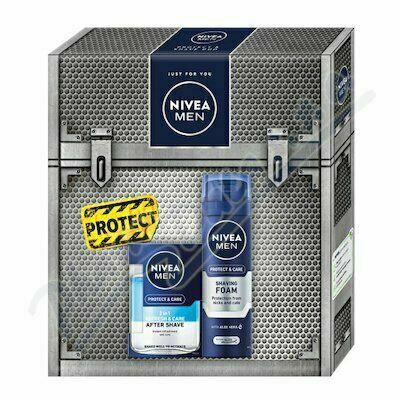 Nivea men  NIVEA set Men Protect&Care voda po hol.2v1+gel - exp. 10/2018 porovnat ceny