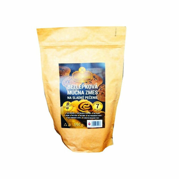 NEJTELO Bezlepková moučná směs na sladké pečení 550 g porovnat ceny