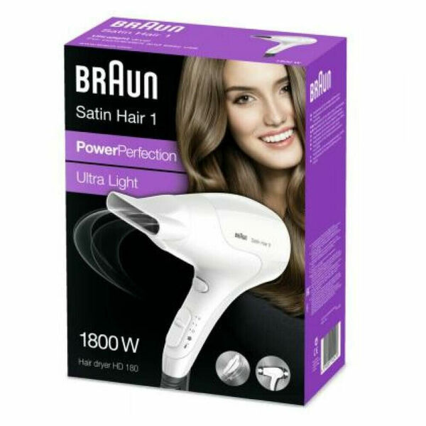 BRAUN vysoušeč vlasů HD180 porovnat ceny