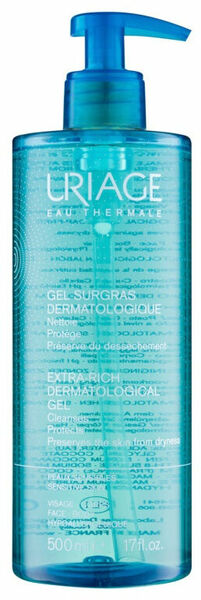 Uriage Čisticí gel na obličej a tělo (Extra-Rich Dermatological Gel) 500 ml porovnat ceny