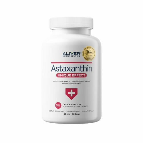 ALIVER NUTRACEUTICS Doctor´s 1st. choice Astaxanthin 60 kapslí porovnat ceny