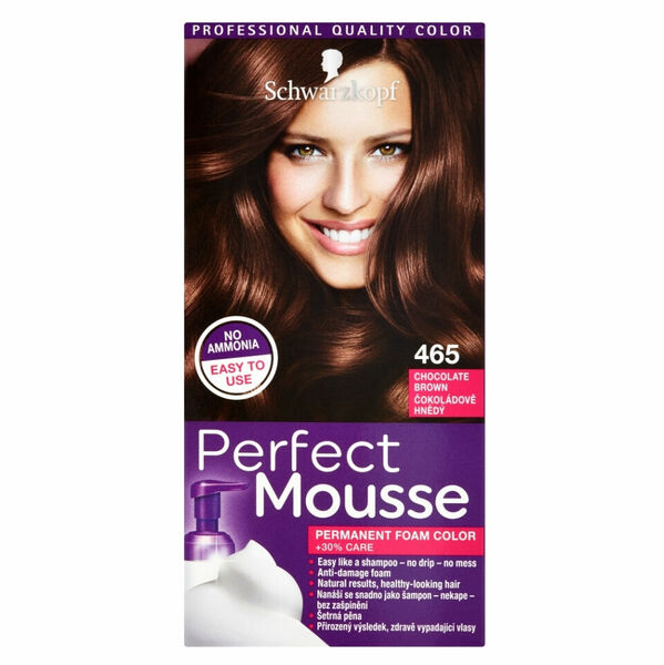 SCHWARZKOPF Perfect Mousse 465 čokoládově hnědý porovnat ceny