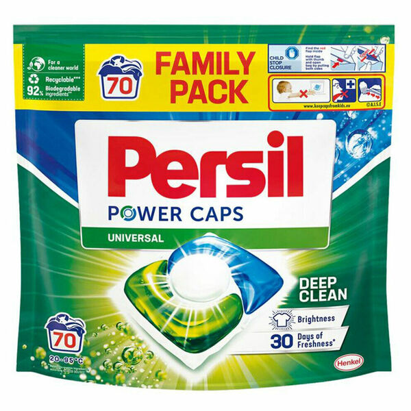 PERSIL Kapsle na praní Power Caps Universal Doy 70 praní porovnat ceny