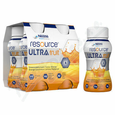 Resource Ultra Fruit Pomeranč por.sol.4x200ml porovnat ceny