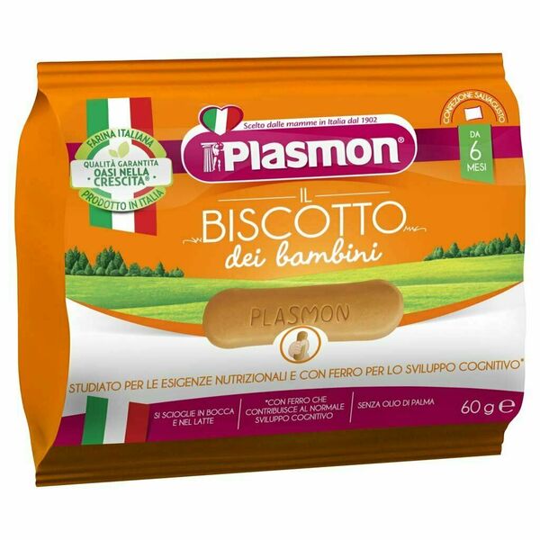 Plasmon Sušenky 6m+ 60g porovnat ceny