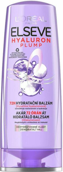 L'Oréal Paris Elseve  L’Oréal Paris Elseve Hyaluron Plump 72H, Hydratační kondicionér s kyselinou hyaluronovou 400ml porovnat ceny