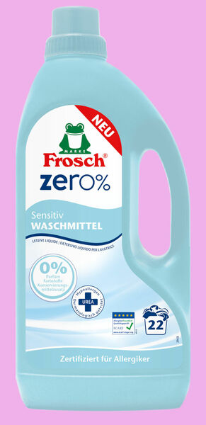 Frosch EKO ZERO% Prací prostředek pro citlivou pokožku 1500ml porovnat ceny