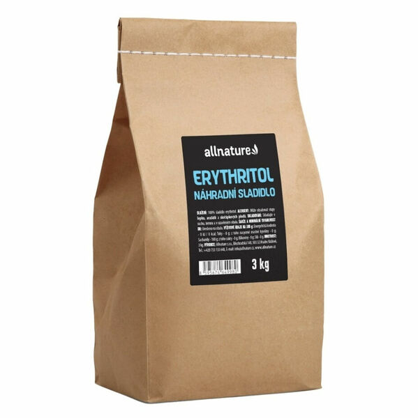 ALLNATURE Erythritol 3 kg porovnat ceny