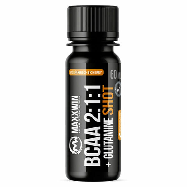 MAXXWIN BCAA + glutamine shot višeň 60 ml porovnat ceny