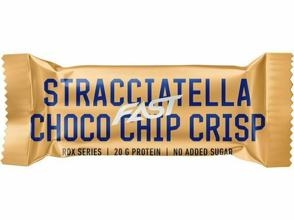Fast Rox proteinová tyčinka Stracciatella Choco Chip Crisp 55g porovnat ceny