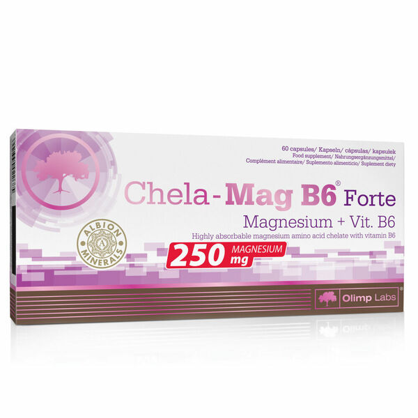 OLIMP Chela-Mag B6 Forte Magnesium+Vit.B6 60 kapslí porovnat ceny