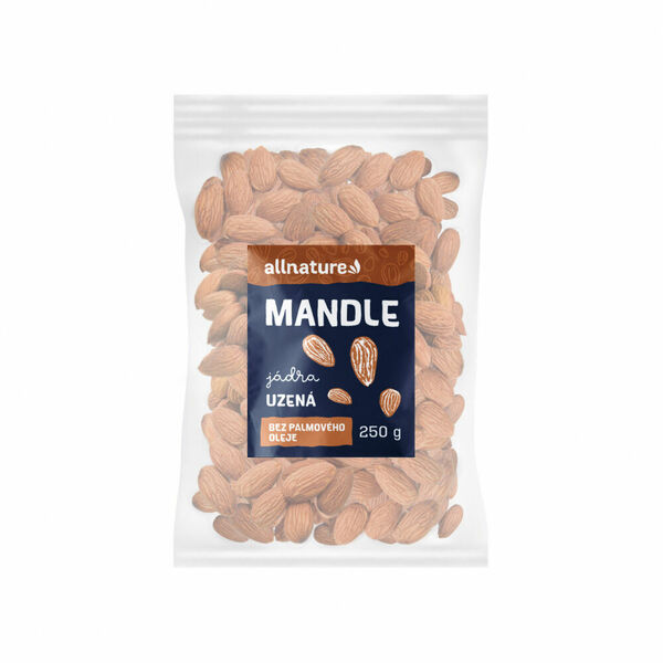 ALLNATURE Mandle uzené 250 g porovnat ceny
