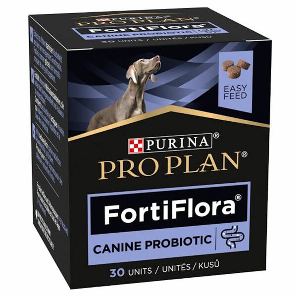 PURINA PRO PLAN Vet Diets FortiFlora žvýkací tablety pro psy 30 tbl porovnat ceny