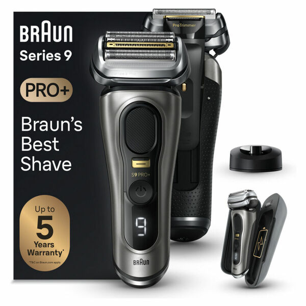 BRAUN Series 9 PRO+ elektrický holící strojek šedý 9525s Grey porovnat ceny