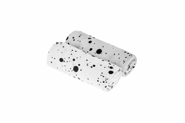 Sleepee Big Nappies Mušelínové bambusové pleny šedá/bílá 2ks porovnat ceny