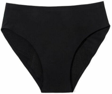 Femi Eko Menstruační kalhotky Highwaist, bezešvé, středně savé, černé, 2XL porovnat ceny