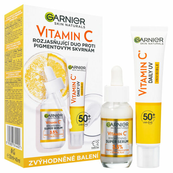 Garnier Skin Naturals vitamin C duopack porovnat ceny