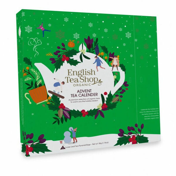 ENGLISH TEA Čajový Adventní kalendář zelený 25 pyramidek porovnat ceny