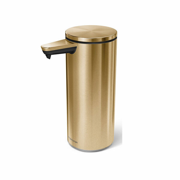 Simplehuman Bezdotykový dávkovač mýdla dobíjecí 266 ml mosazná nerez ocel porovnat ceny