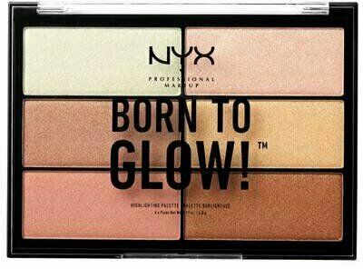 NYX Professional Makeup Born To Glow Highlighting Palette rozjasňovač 28.8 g porovnat ceny