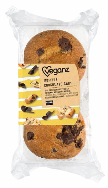 Veganz Muffiny s kousky čokolády 150 g porovnat ceny