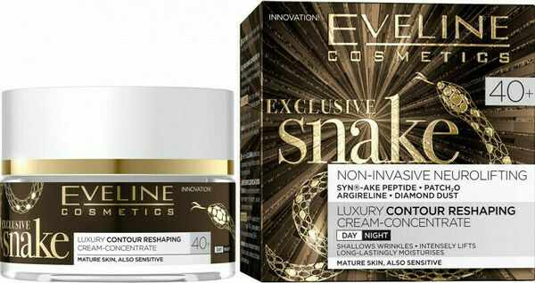 Eveline Cosmetics  Eveline EXCLUSIVE SNAKE – luxusní denní a noční krém 40+ 50ml porovnat ceny