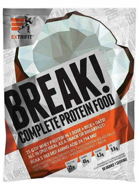 Extrifit Break! Protein Food kokos 90g porovnat ceny