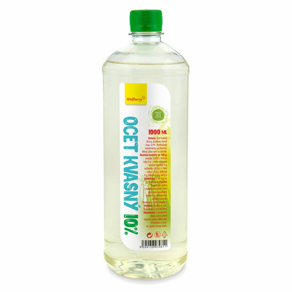 WOLFBERRY Ocet kvasný lihový 10% 1000 ml porovnat ceny