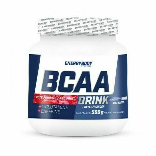 Energybody BCAA Drink 500g red fruits porovnat ceny