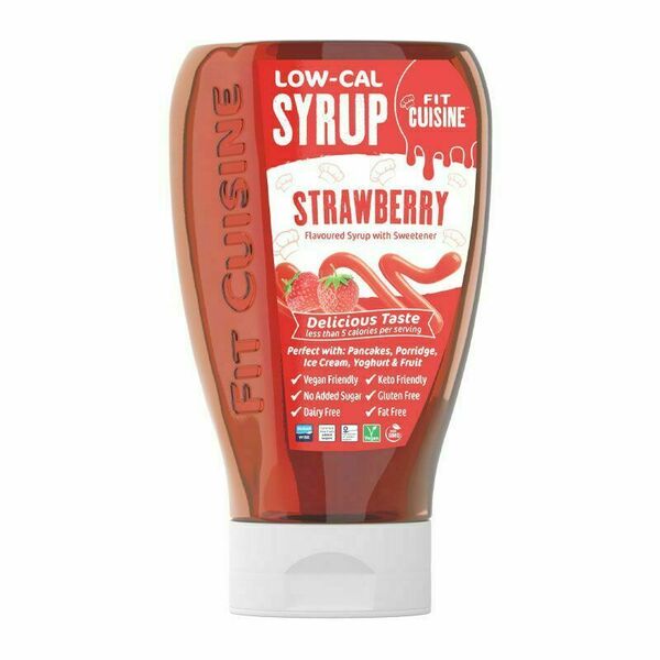 Applied Nutrition Fit Cuisine Low-Cal Syrup, jahoda 425ml porovnat ceny