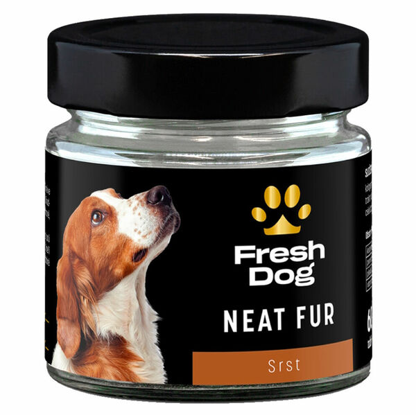 FRESH DOG Neat Fur Tablety pro psy na zlepšení kvality srsti 60 tbl porovnat ceny