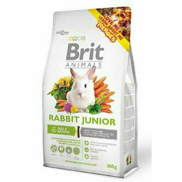 BRIT Animals Rabbit Junior Complete 300 g porovnat ceny