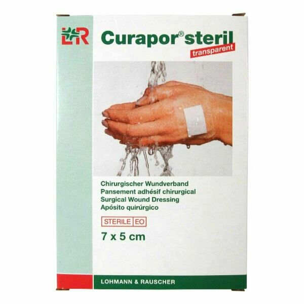 Lohmann&Rauscher  Náplast Curapor Transparent steril.7x5cm/5ks porovnat ceny