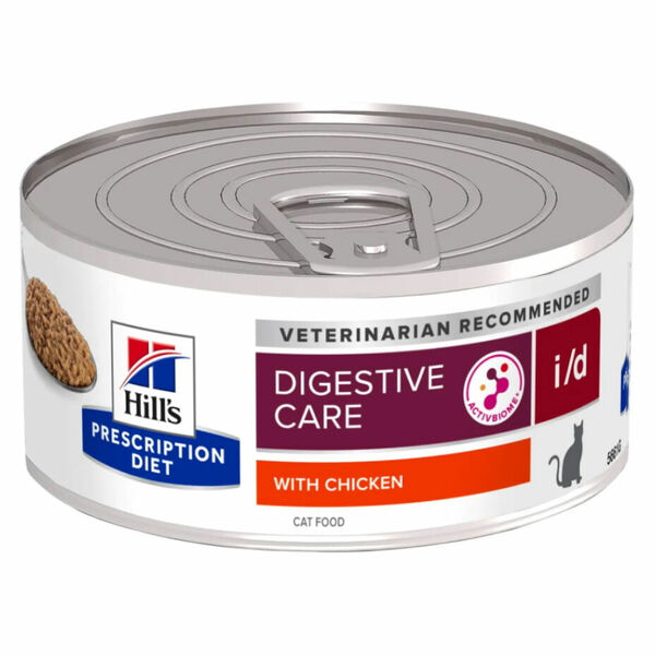 HILL'S Prescription Diet i/d kuře konzerva pro kočky 156 g porovnat ceny