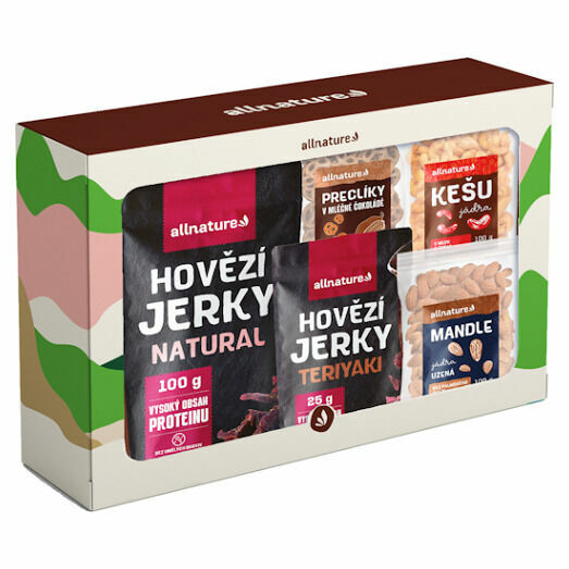 ALLNATURE Dárková sada slané mlsání 425 g porovnat ceny