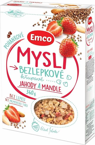 EMCO Mysli Pohankové jahody a mandle 340g porovnat ceny