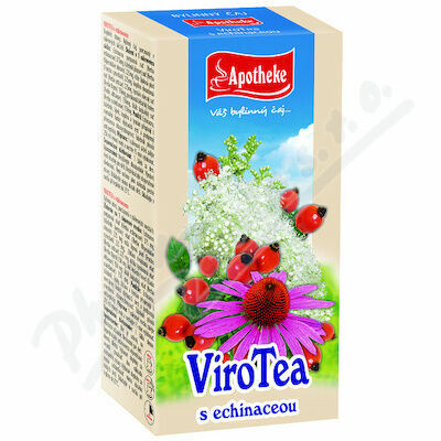 Apotheke Virotea s echinaceou čaj 20x1.5g porovnat ceny